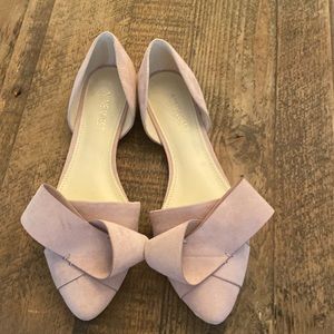 New Nine West pink flats